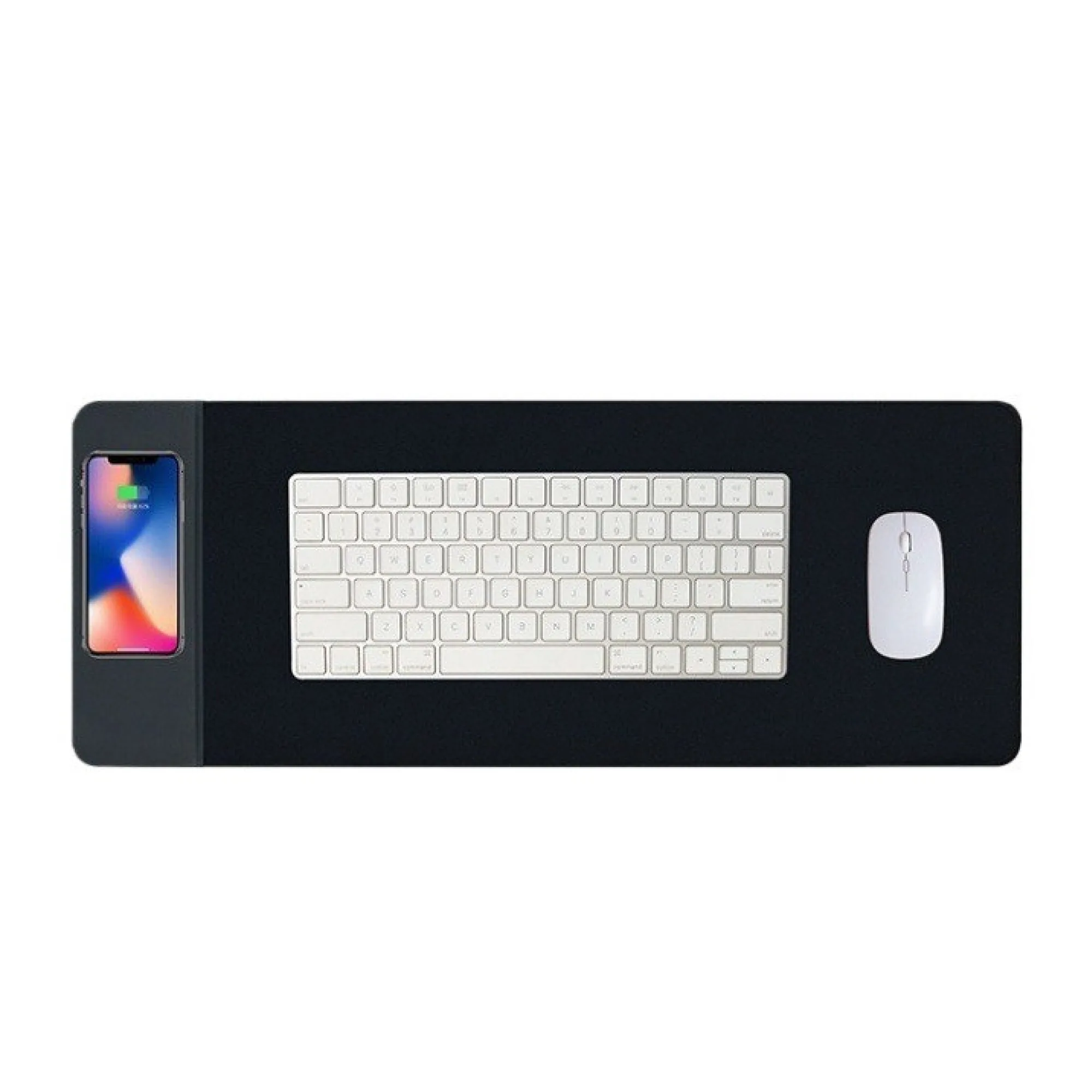 15W Wireless Charging Rubber Mouse Pad