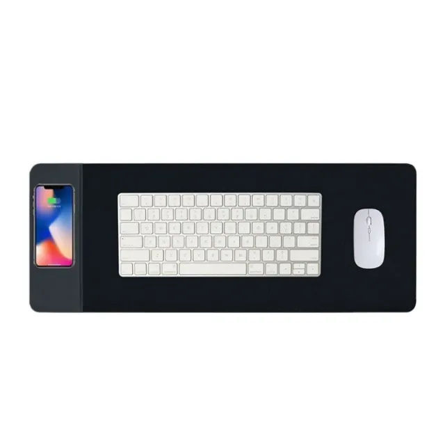 15W Wireless Charging Rubber Mouse Pad
