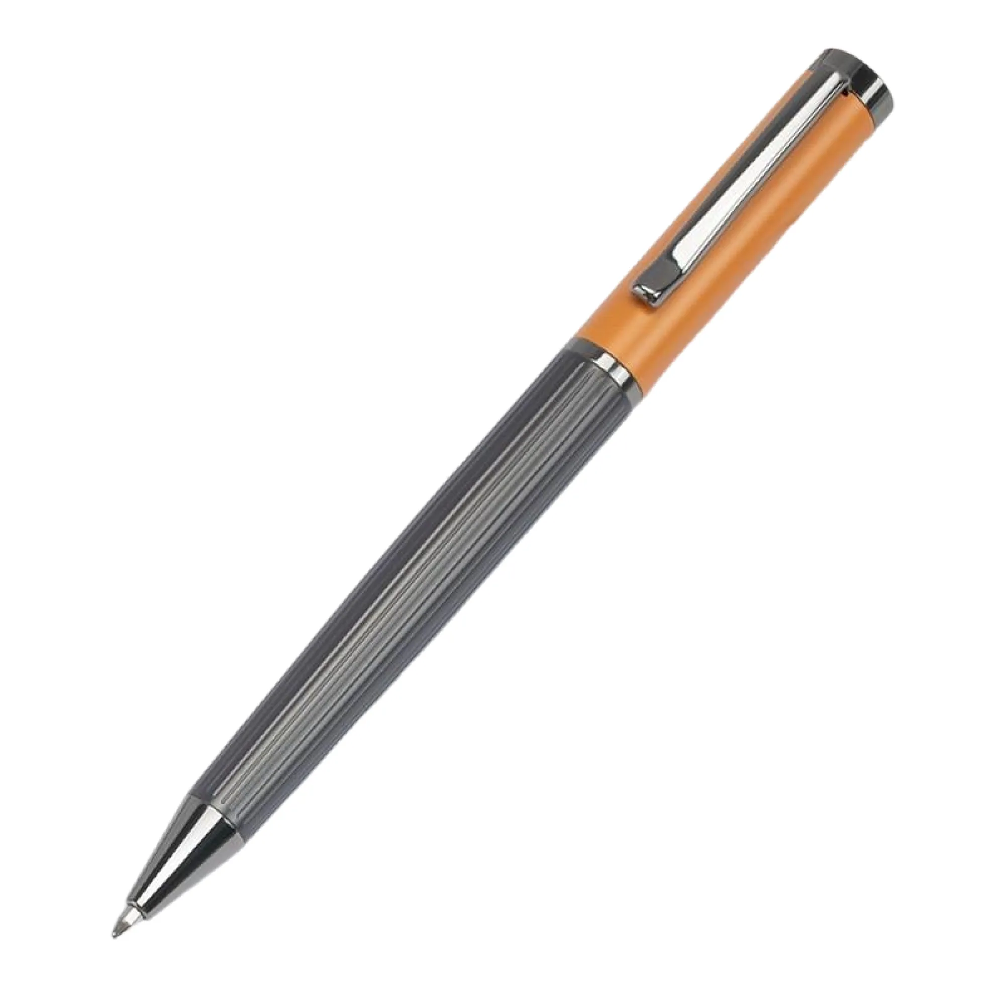 Metal Ballpoint Pen with Twist Mechanism and Frosted Finish thumbnail 8