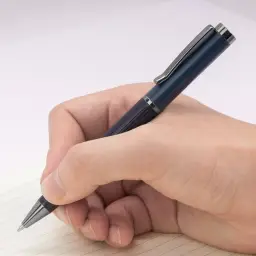 Metal Ballpoint Pen with Twist Mechanism and Frosted Finish thumbnail 4