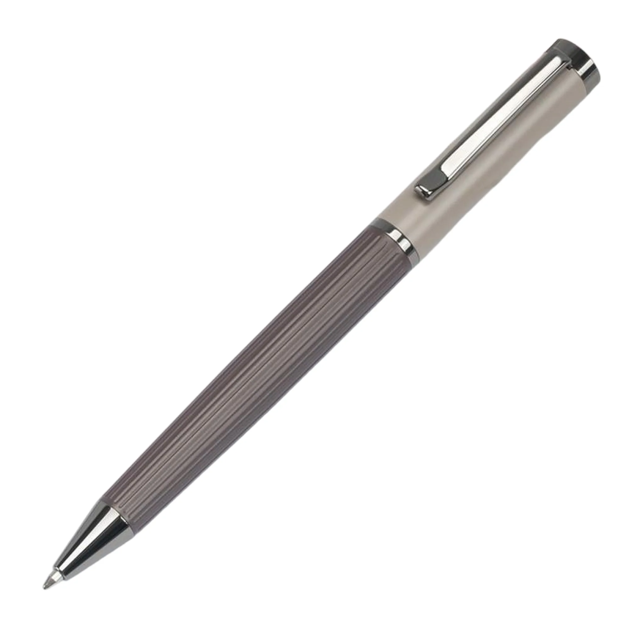 Metal Ballpoint Pen with Twist Mechanism and Frosted Finish thumbnail 11