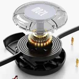 Retractable Multi-Connector Charging Cables with Type-C/USB Input and Lightning/Type-C Output thumbnail 4
