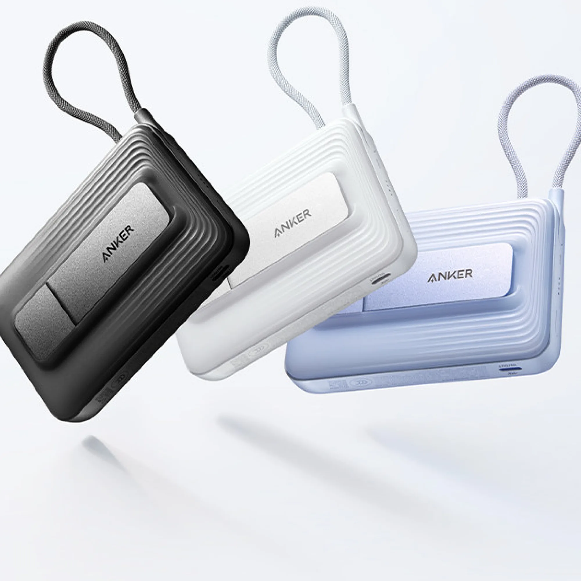 Anker Zolo Smart Shield 10000mAh 45W Power Bank with Built-in Cable and Stand thumbnail 7
