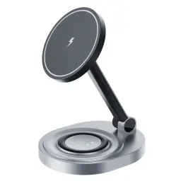 Wireless Charging Stand with Magnetic Desktop Mount thumbnail 6