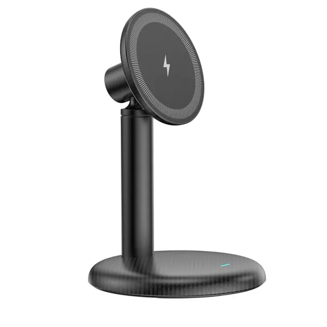 Wireless Charging Stand with Magnetic Desktop Mount