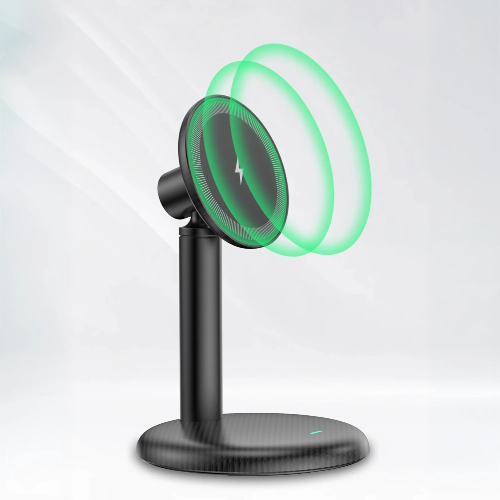 Wireless Charging Stand with Magnetic Desktop Mount