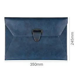 A4 PU Leather Document Bag with Magnetic Buckle thumbnail 7