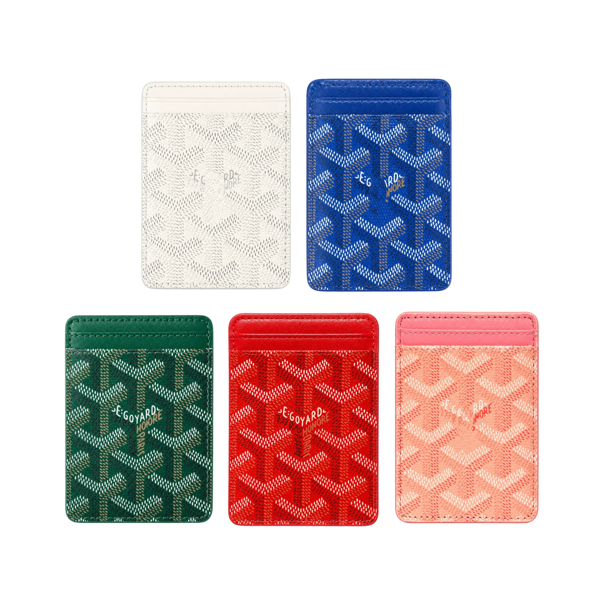 Magnetic Card Holder with Two Card Slots