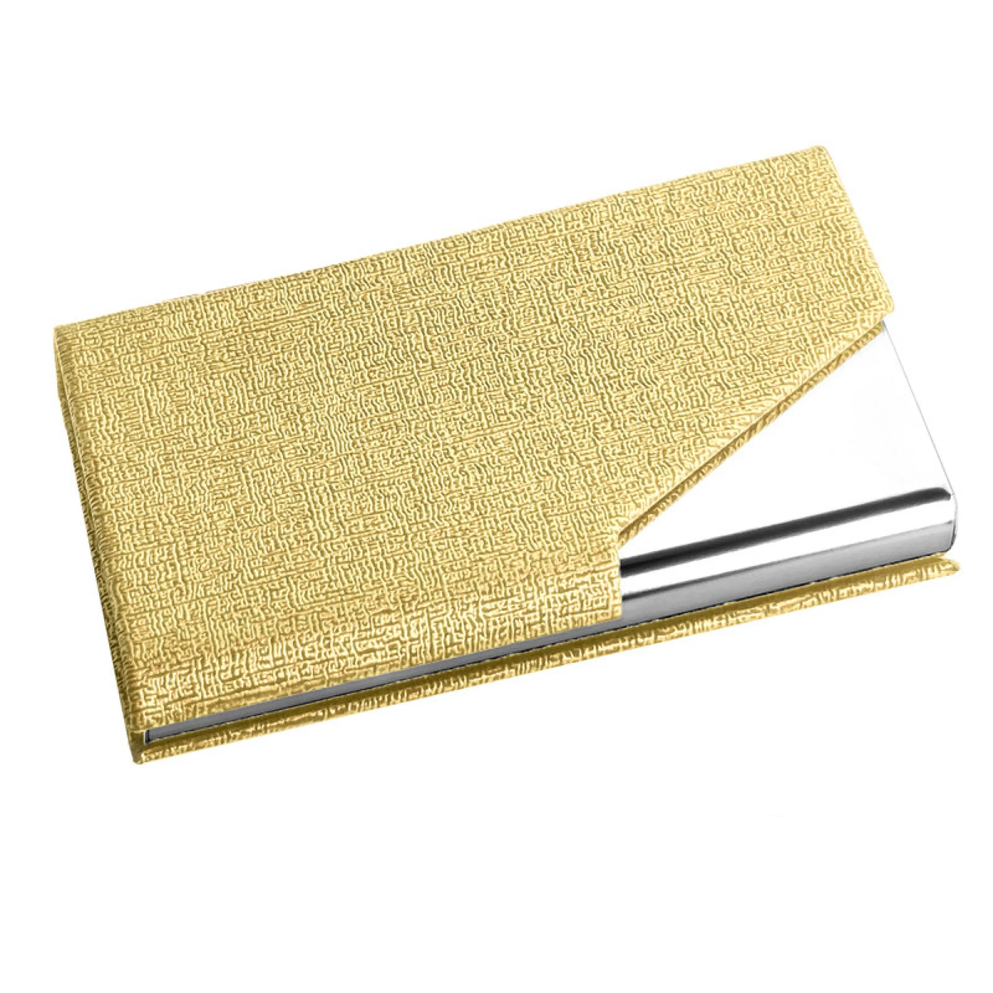 Large-Capacity Magnetic Flip Metal Business Card Holder thumbnail 13