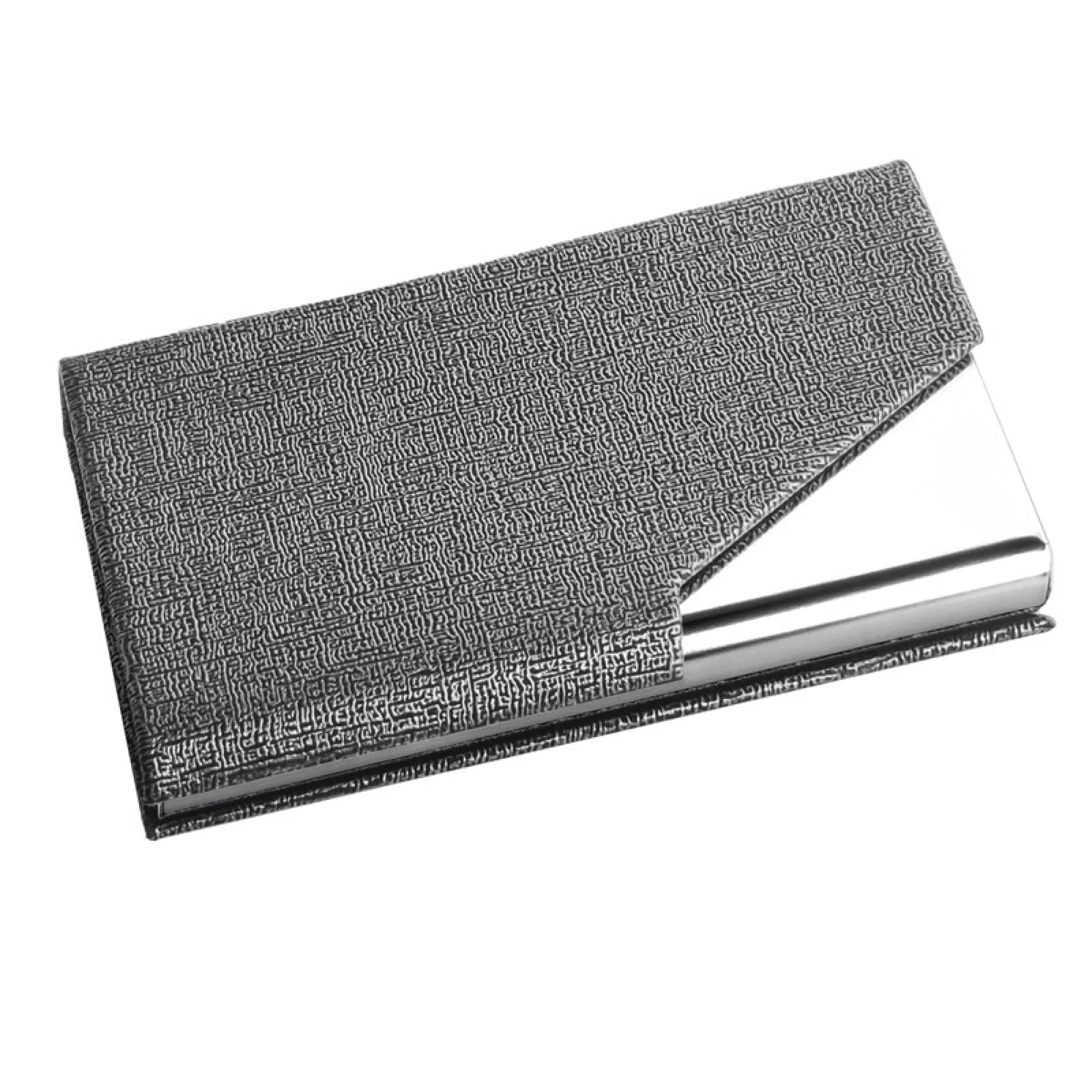 Large-Capacity Magnetic Flip Metal Business Card Holder thumbnail 8