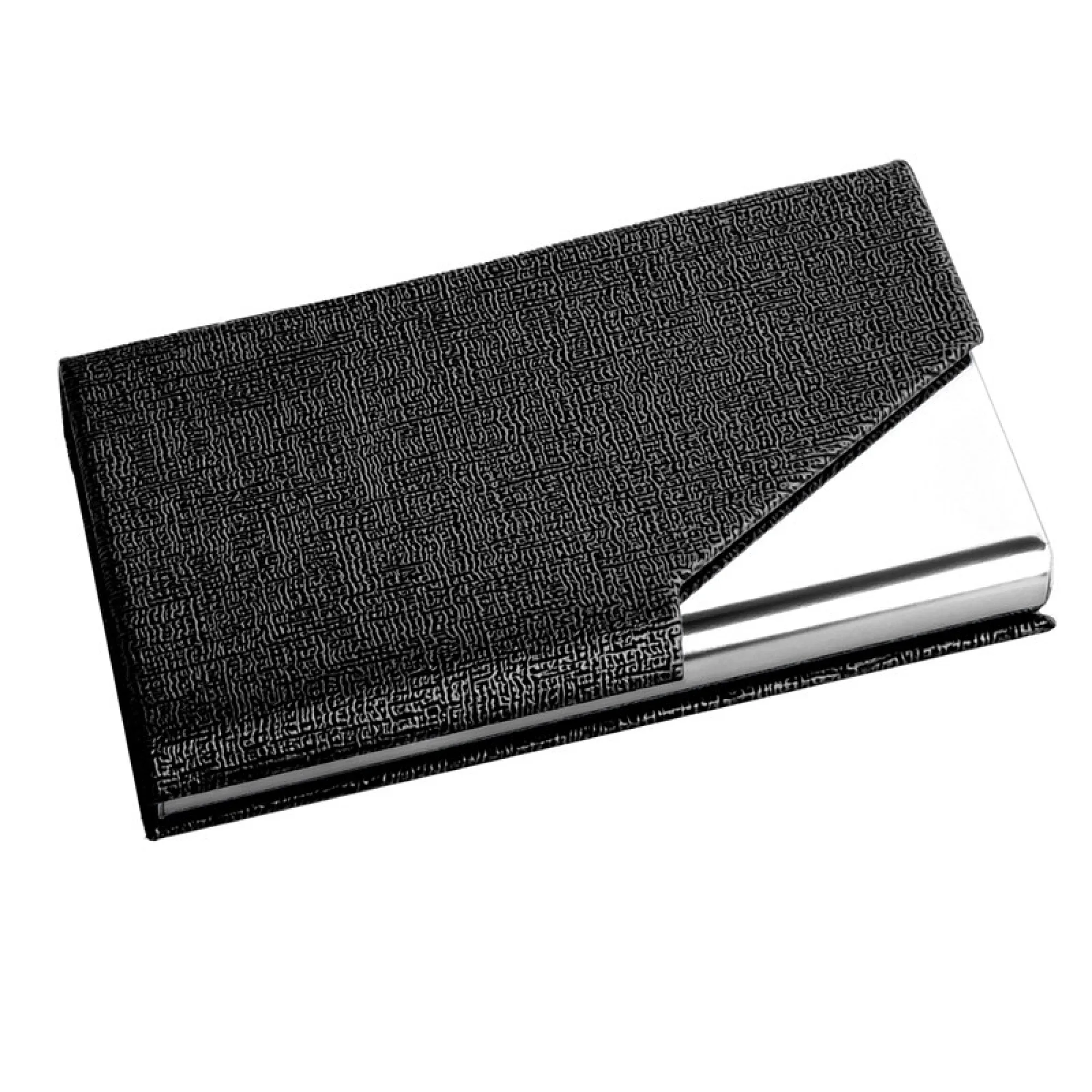 Large-Capacity Magnetic Flip Metal Business Card Holder thumbnail 6