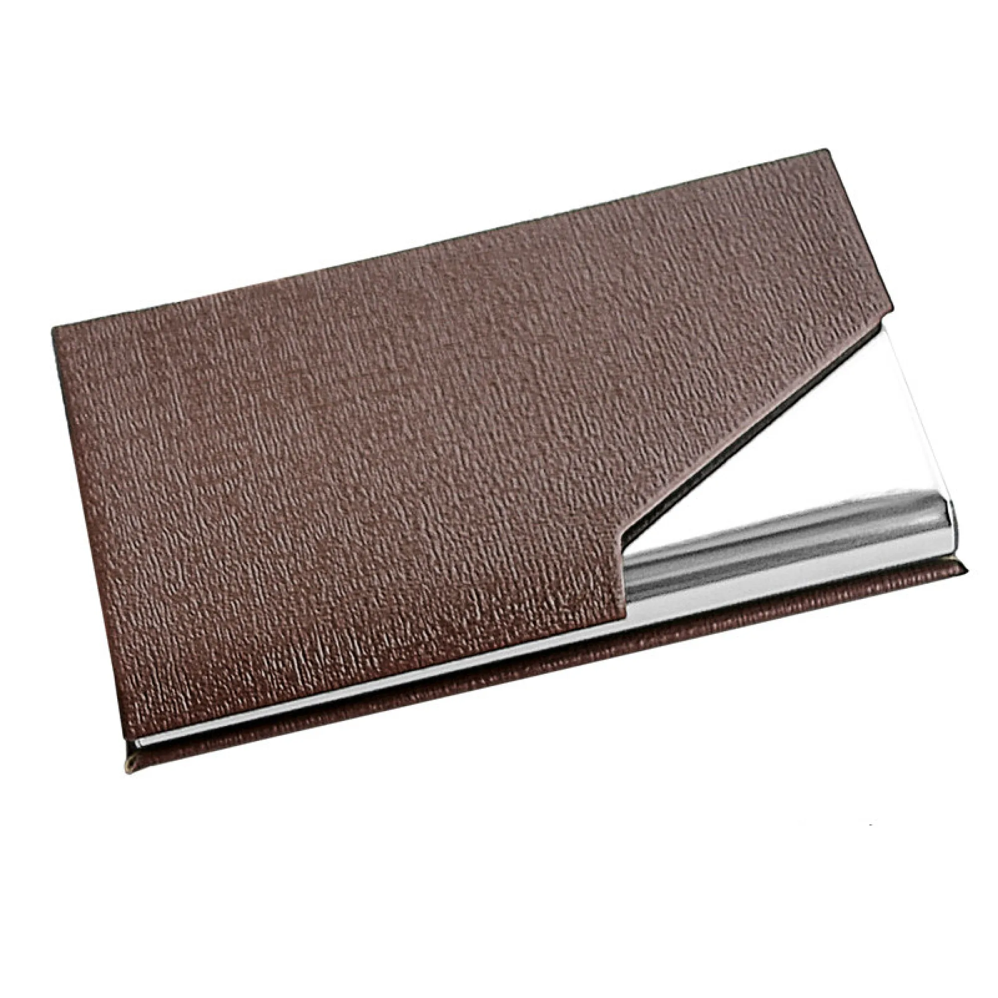 Large-Capacity Magnetic Flip Metal Business Card Holder thumbnail 7