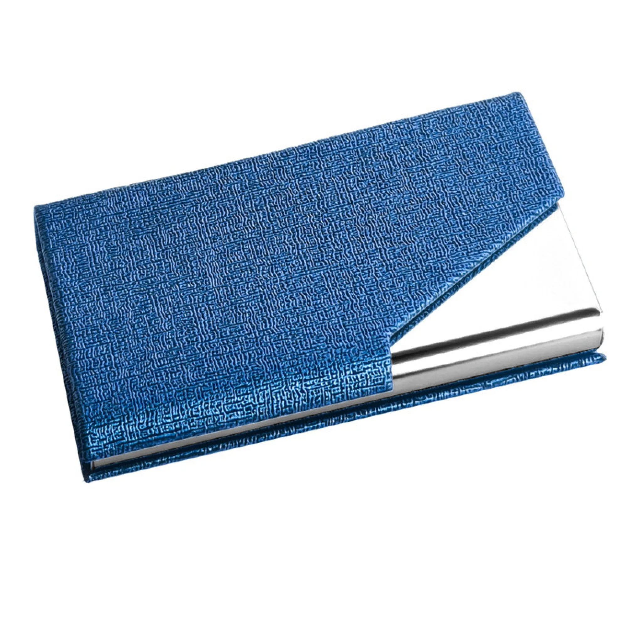 Large-Capacity Magnetic Flip Metal Business Card Holder thumbnail 5