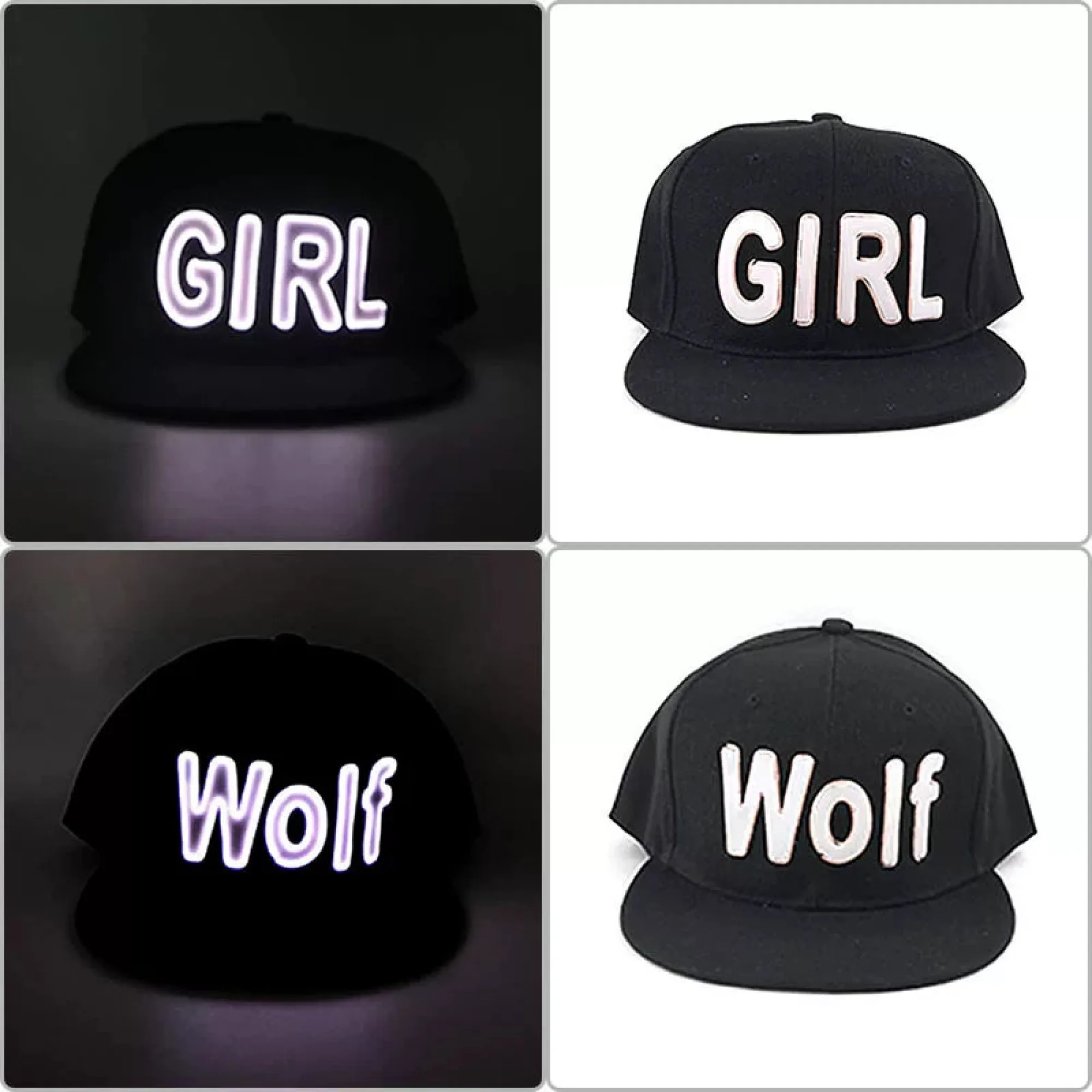 LED Luminous Hip-hop Baseball Cap thumbnail 5