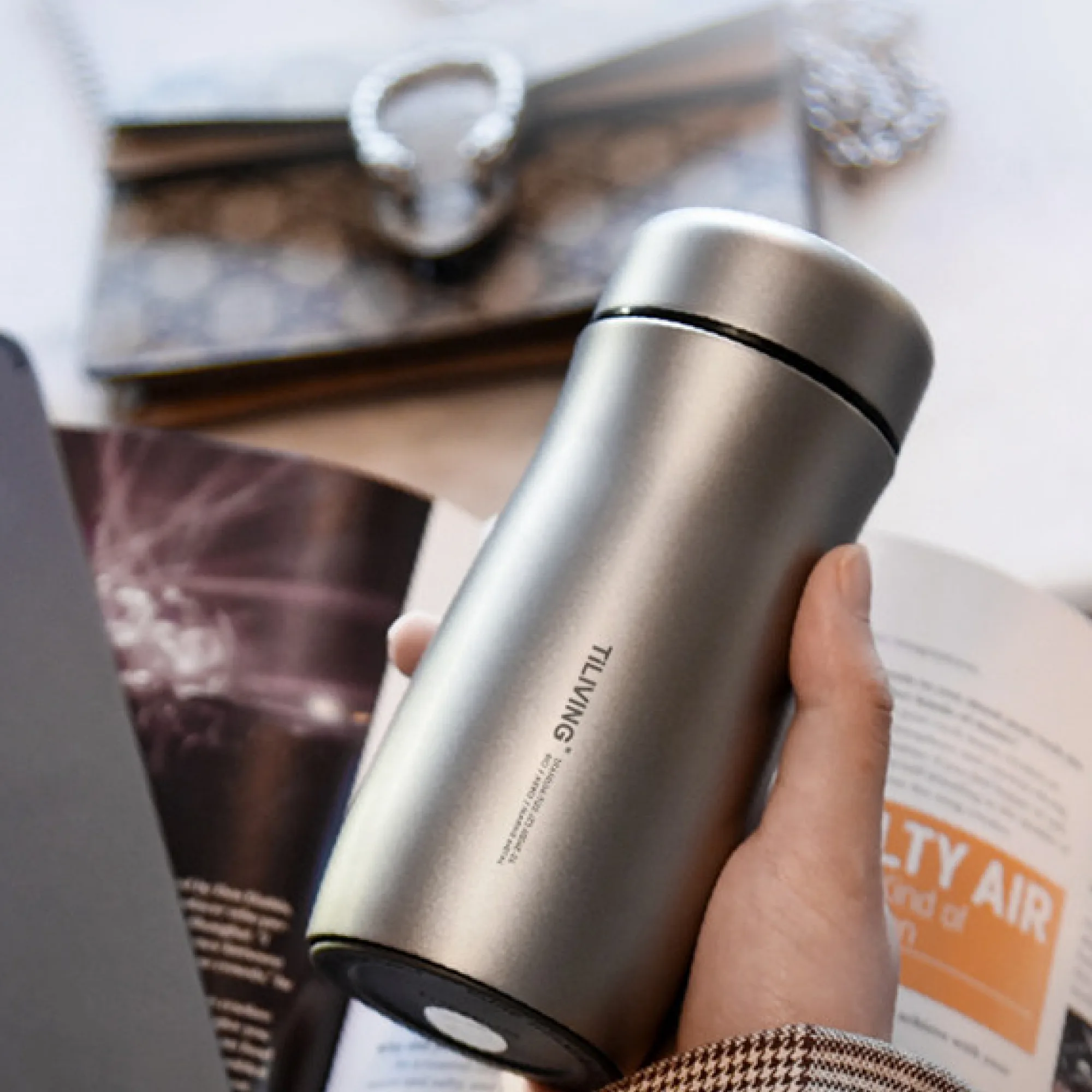 Pure Titanium Insulated Cup 200ml — View 1