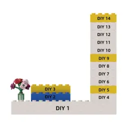 Building Block Display Stands and Minifigure Pair thumbnail 3