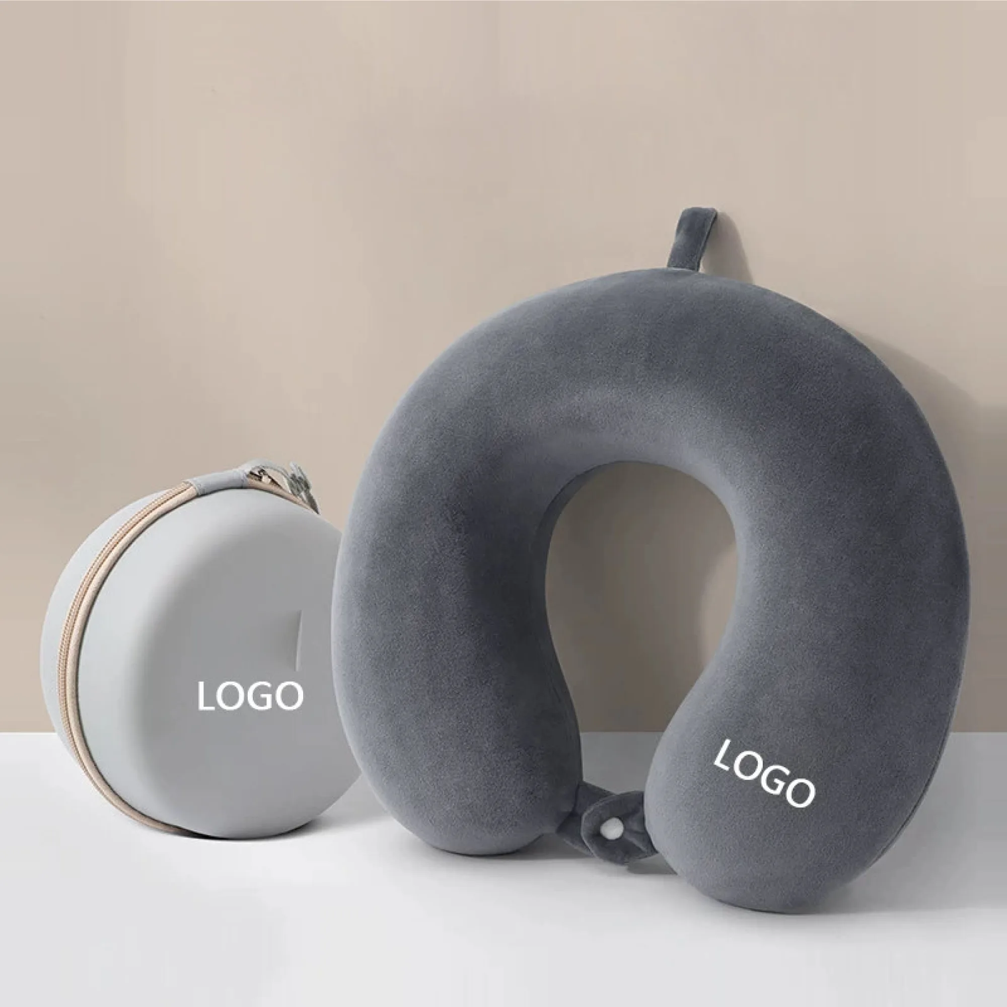 Memory Foam U-shaped Travel Neck Pillow