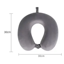 Memory Foam U-shaped Travel Neck Pillow thumbnail 3
