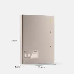 A5 Folding Clipboard Folder with Metal Clip and Elastic Strap thumbnail 10