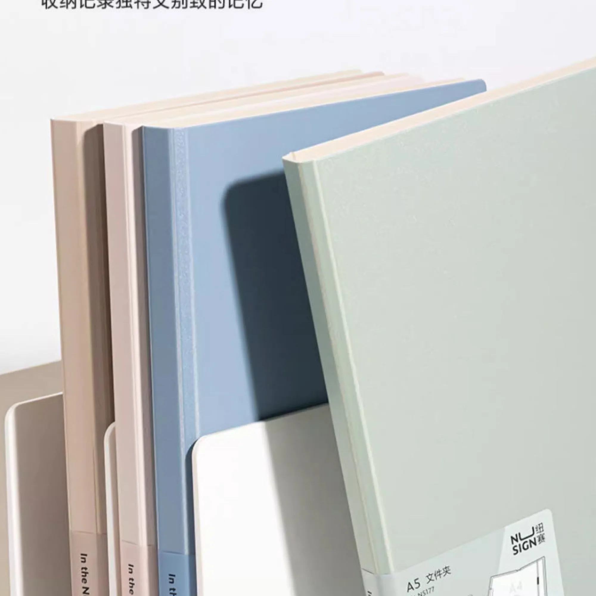 A5 Folding Clipboard Folder with Metal Clip and Elastic Strap thumbnail 3