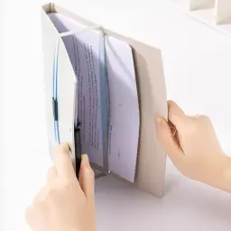 A5 Folding Clipboard Folder with Metal Clip and Elastic Strap thumbnail 4