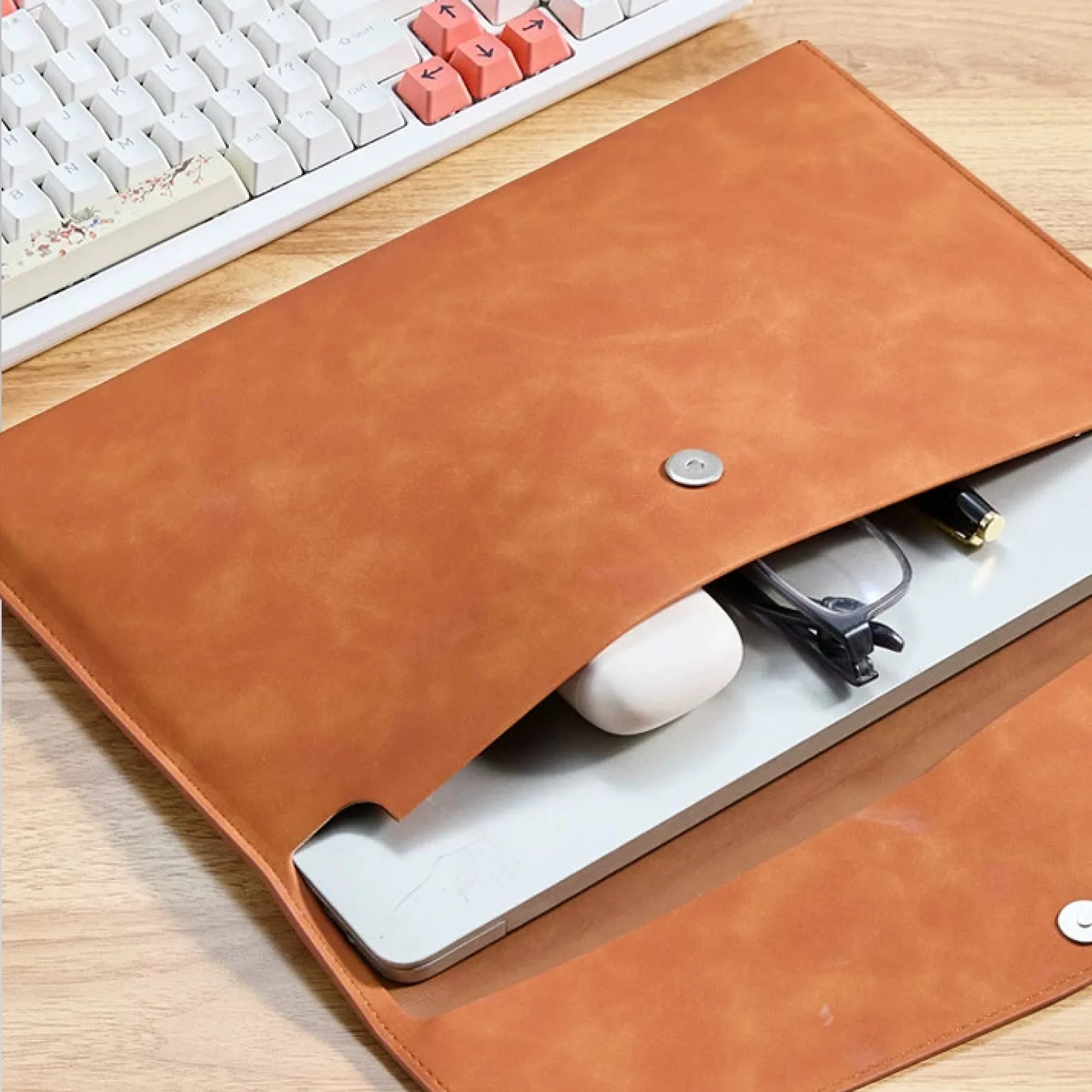 A4 PU Leather Document Bag thumbnail 5
