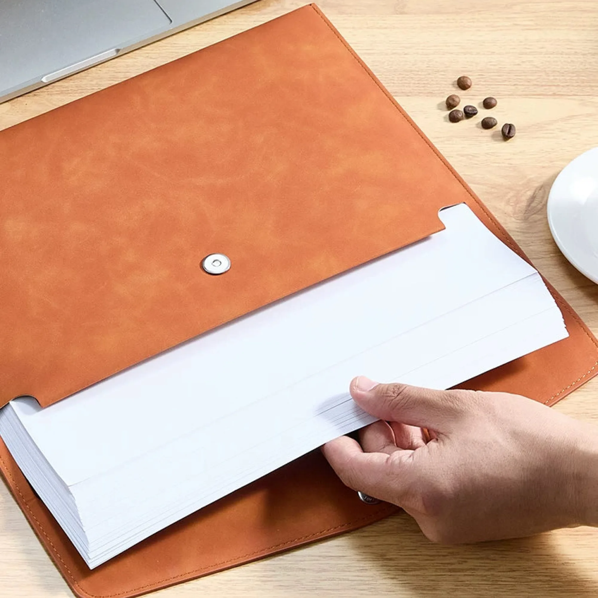 A4 PU Leather Document Bag thumbnail 3