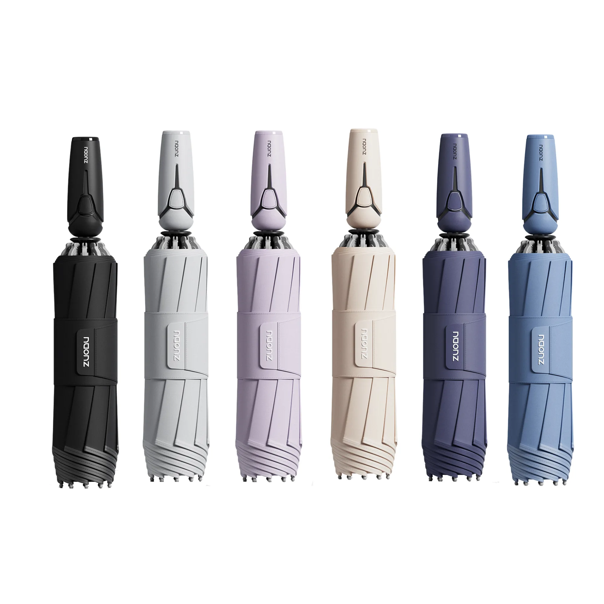 Automatic Reverse-Folding Umbrella with 10 Ribs and Multiple Variants
