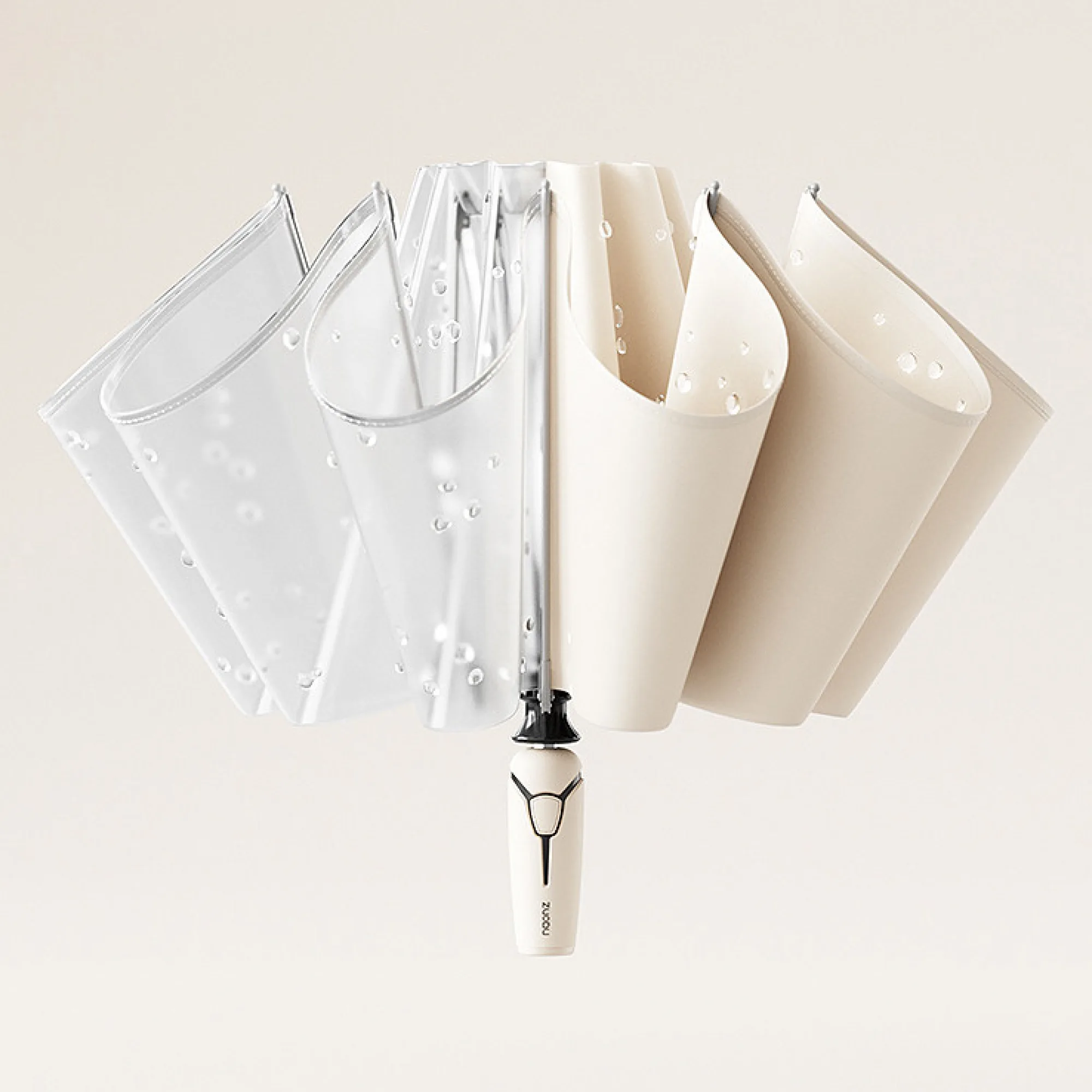 Automatic Reverse-Folding Umbrella with 10 Ribs and Multiple Variants thumbnail 2