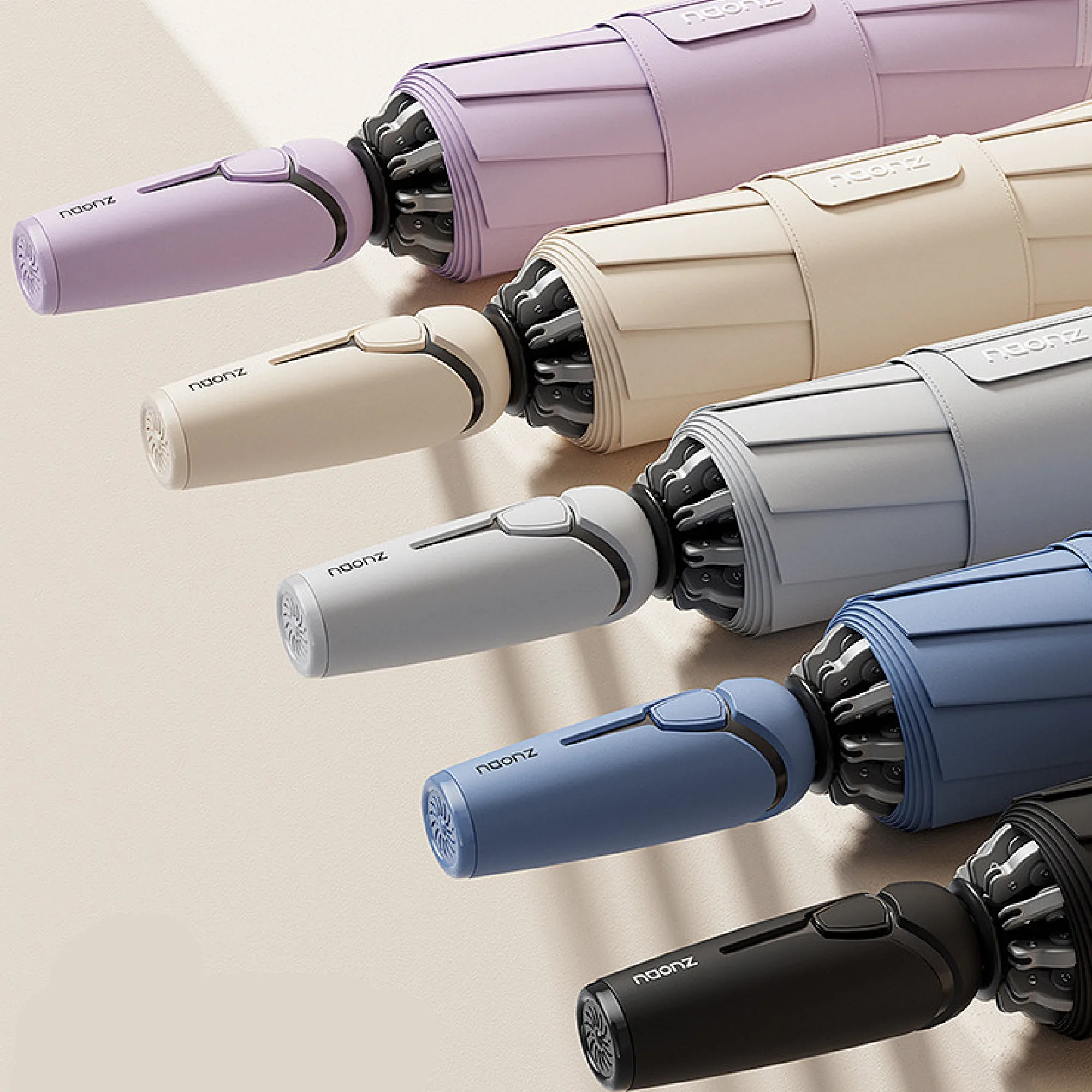 Automatic Reverse-Folding Umbrella with 10 Ribs and Multiple Variants thumbnail 5