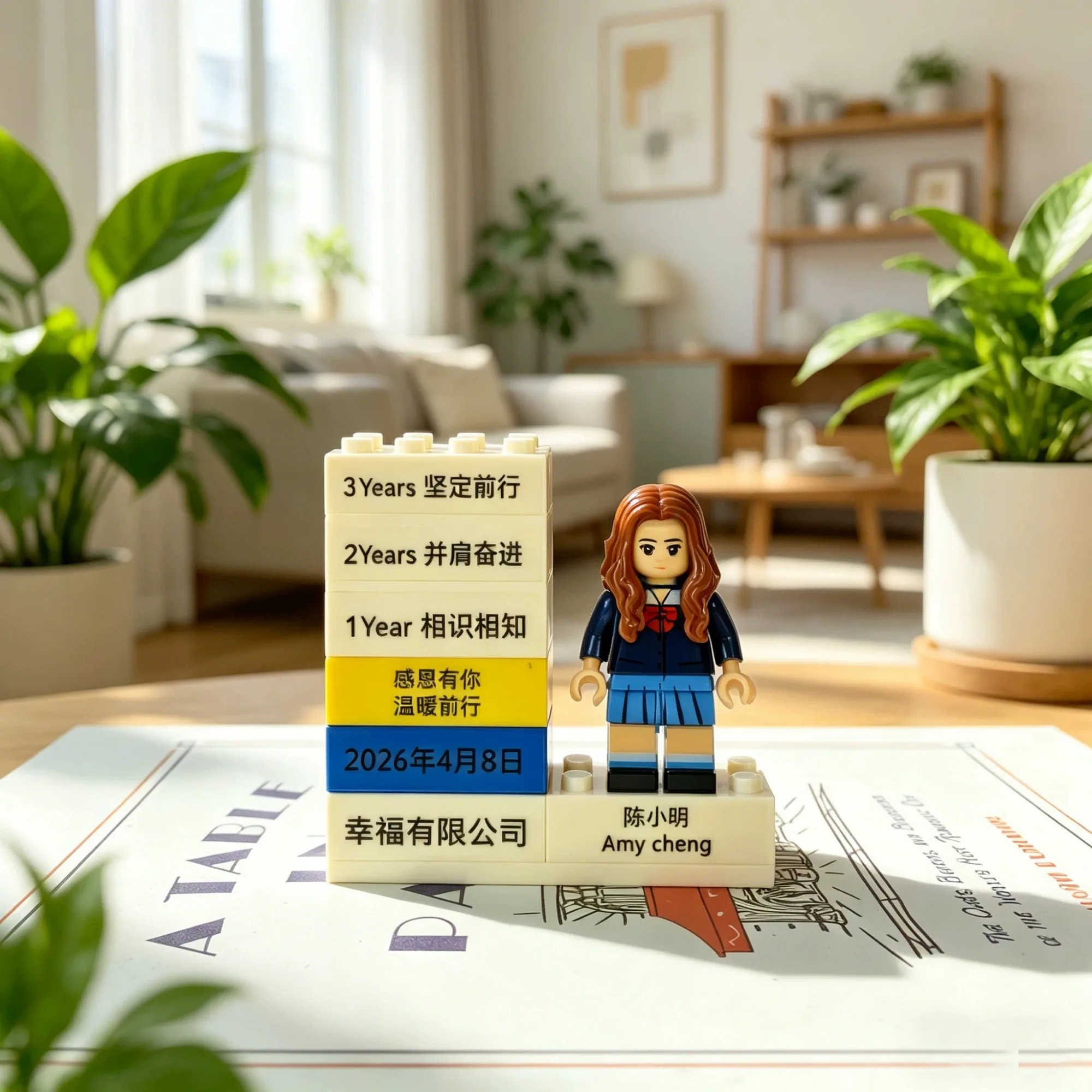 Interlocking Building Block Set for Commemorative Occasions thumbnail 8