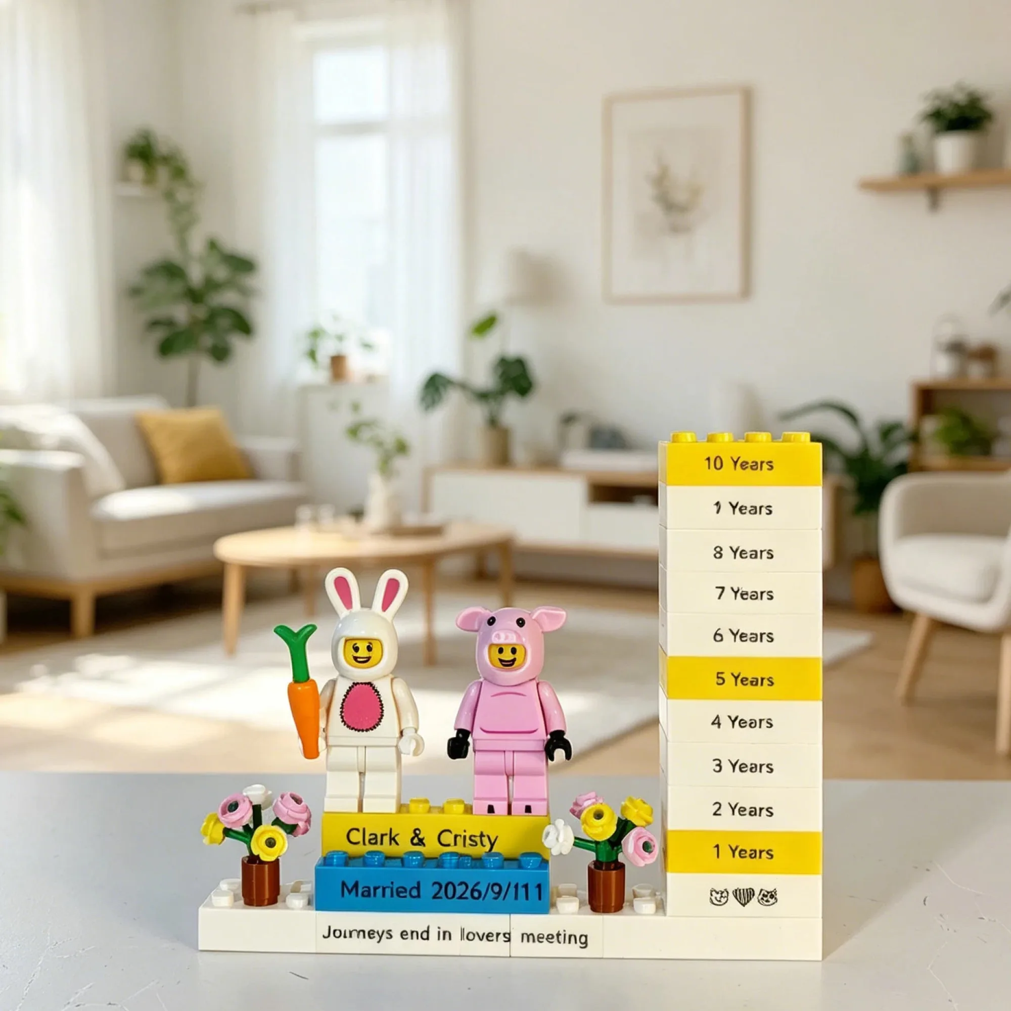 Interlocking Building Block Set for Commemorative Occasions thumbnail 3