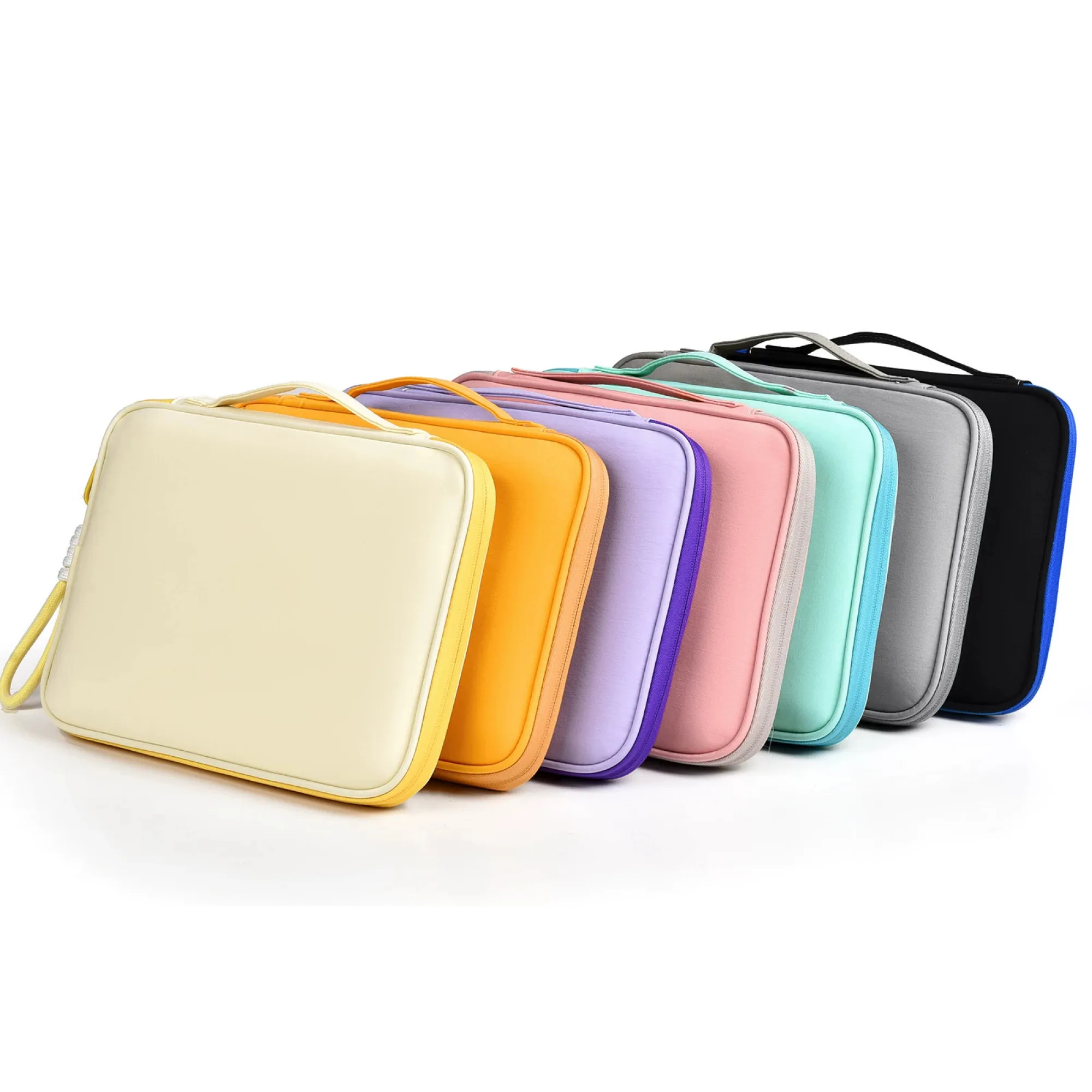 Multi-Compartment Laptop Carrying Bag with Waterproof Nylon Fabric — View 1