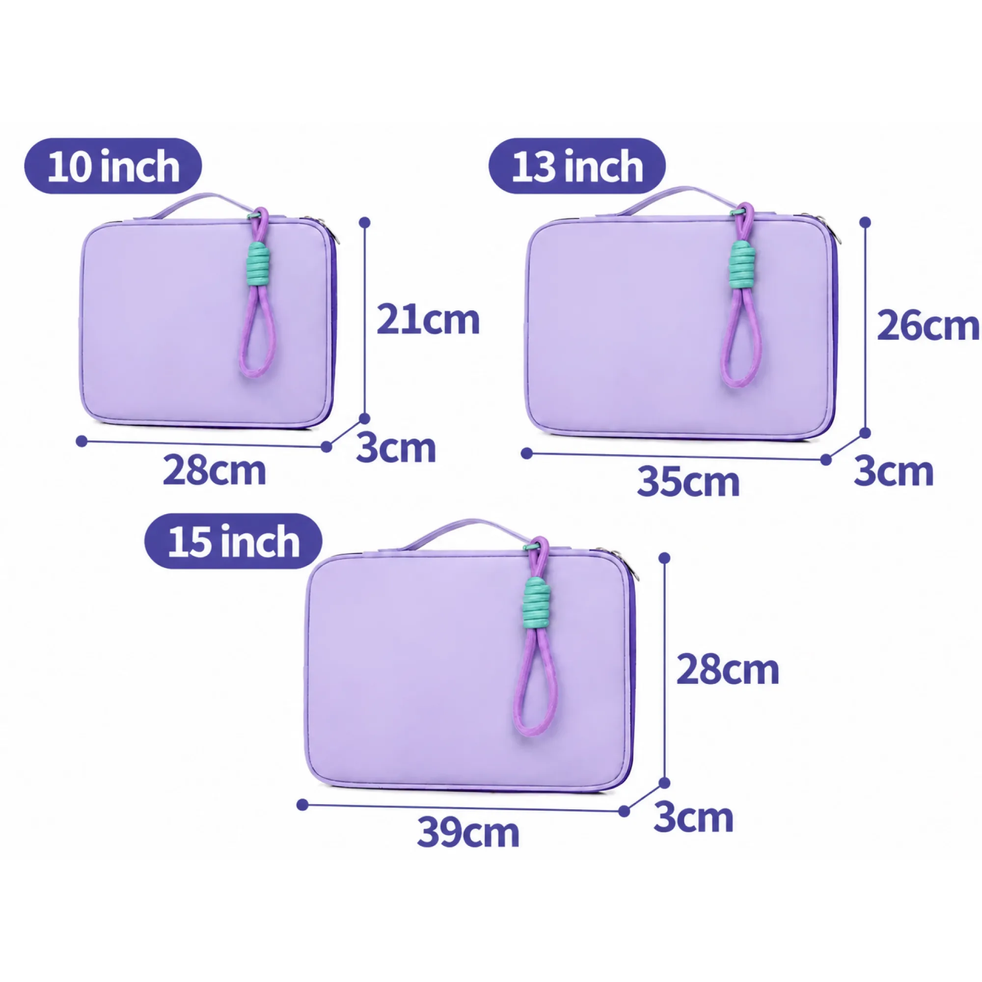 Multi-Compartment Laptop Carrying Bag with Waterproof Nylon Fabric thumbnail 6