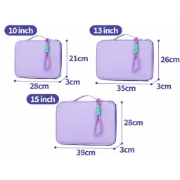 Multi-Compartment Laptop Carrying Bag with Waterproof Nylon Fabric thumbnail 7