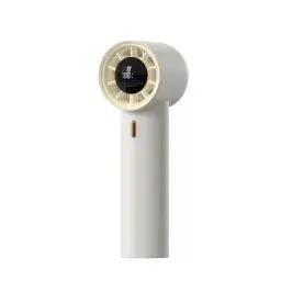 Handheld Turbo Fan with Digital Display, 2000mAh, ABS, Gray/Green/White thumbnail 8