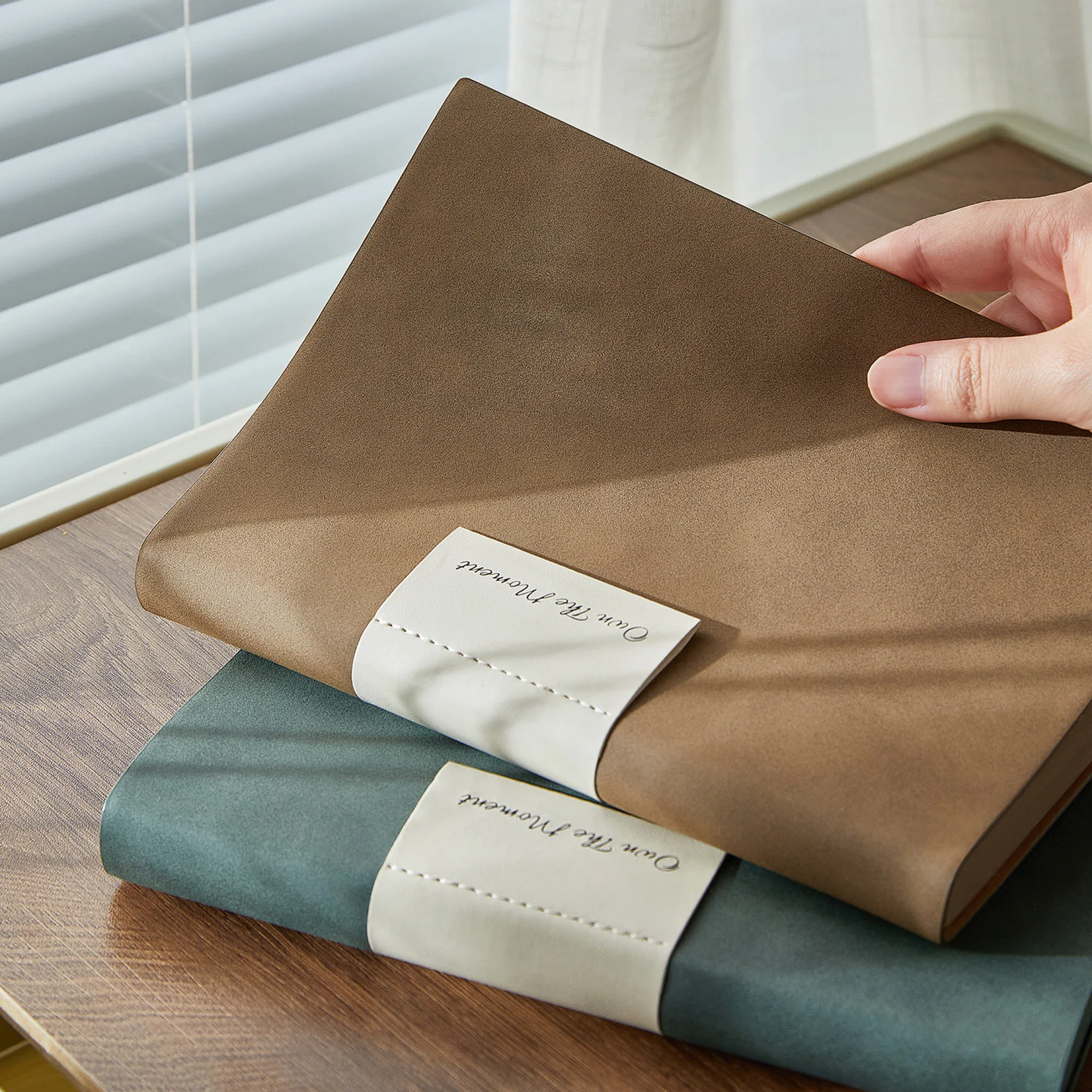 A5 Softcover Notebook with 256 Pages, Multiple Colors thumbnail 3