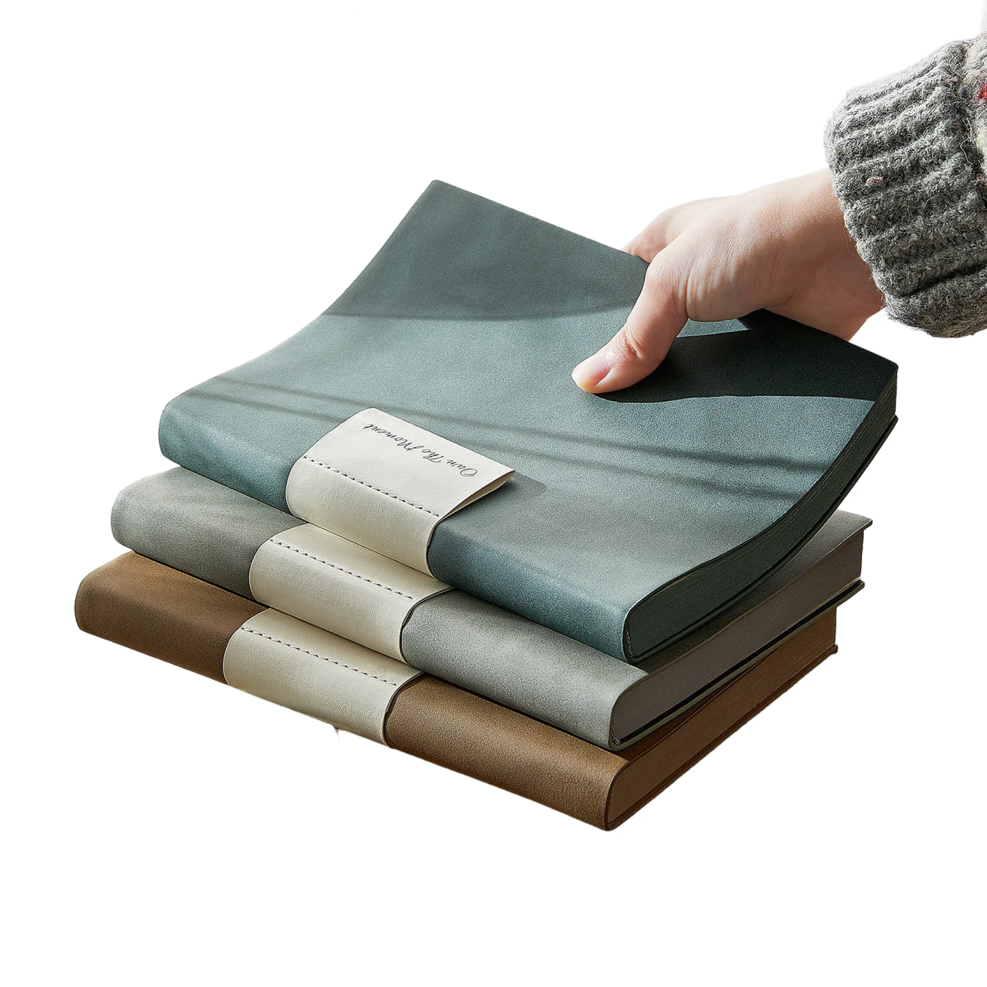 A5 Softcover Notebook with 256 Pages, Multiple Colors