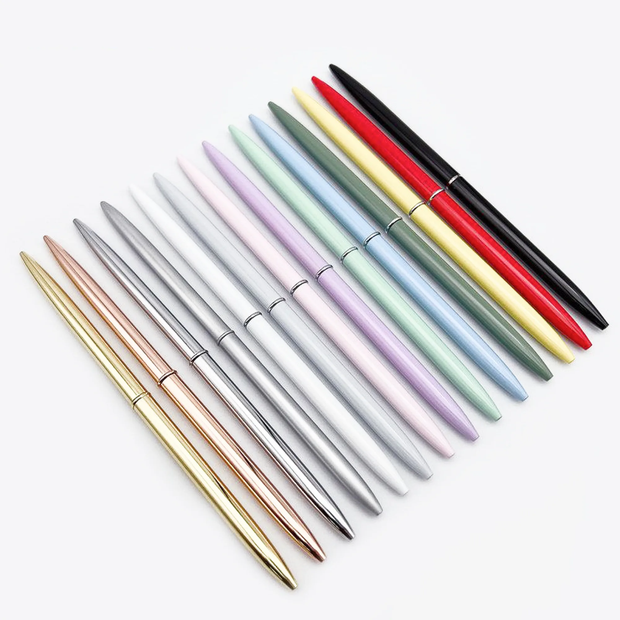 Metal Ballpoint Pen with Rotating Mechanism thumbnail 3