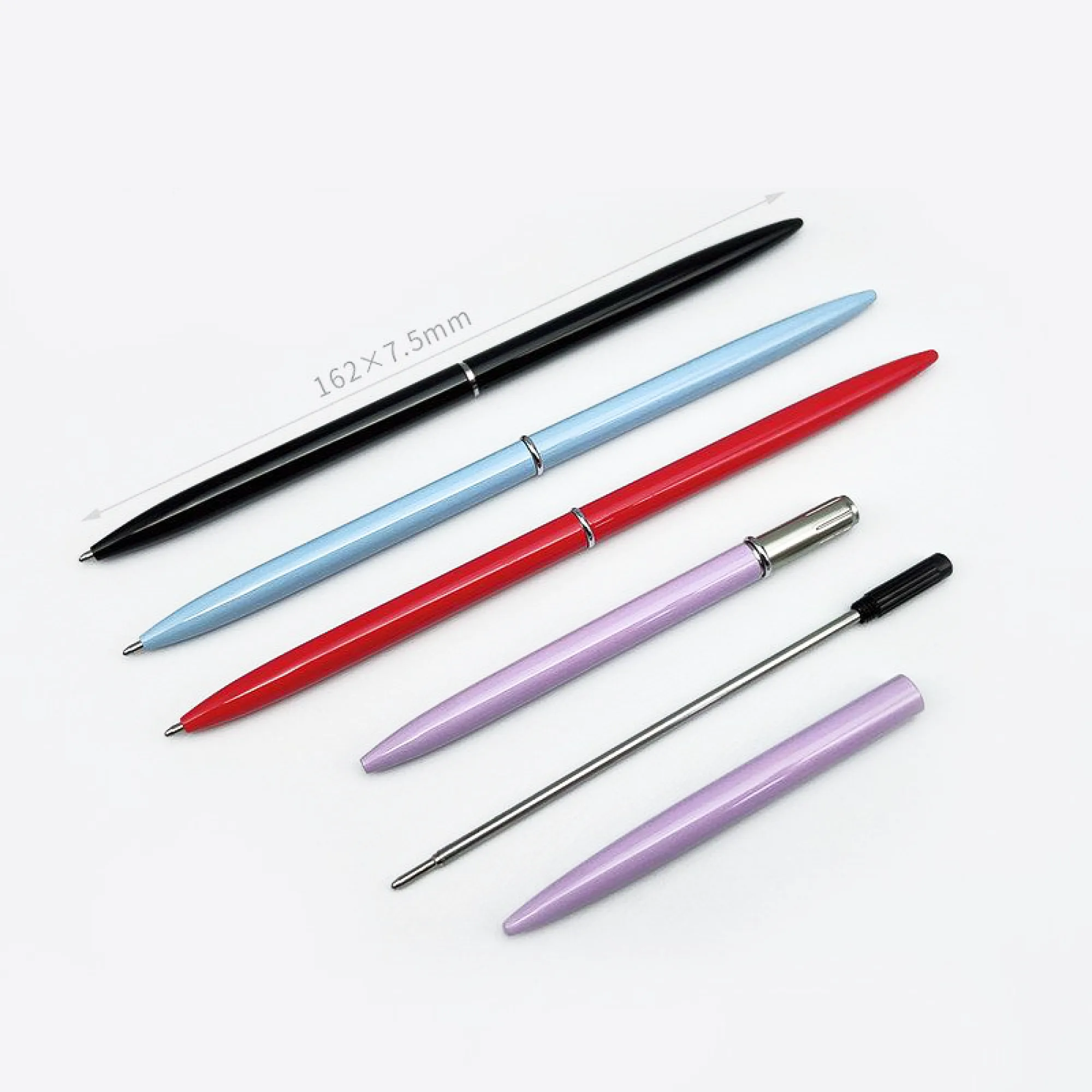 Metal Ballpoint Pen with Rotating Mechanism thumbnail 2