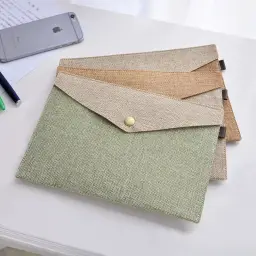 Anti-Moth Felt Document Bag with Magnetic Buckle, A4 and A5 Sizes thumbnail 2