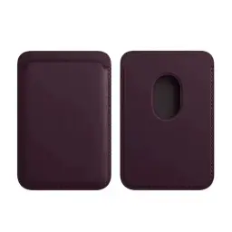 MagSafe Magnetic Leather Card Holder Case for iPhone 12-17 Series thumbnail 8