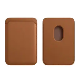 MagSafe Magnetic Leather Card Holder Case for iPhone 12-17 Series thumbnail 7