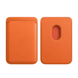 MagSafe Magnetic Leather Card Holder Case for iPhone 12-17 Series thumbnail 11