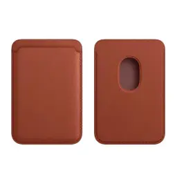 MagSafe Magnetic Leather Card Holder Case for iPhone 12-17 Series thumbnail 12