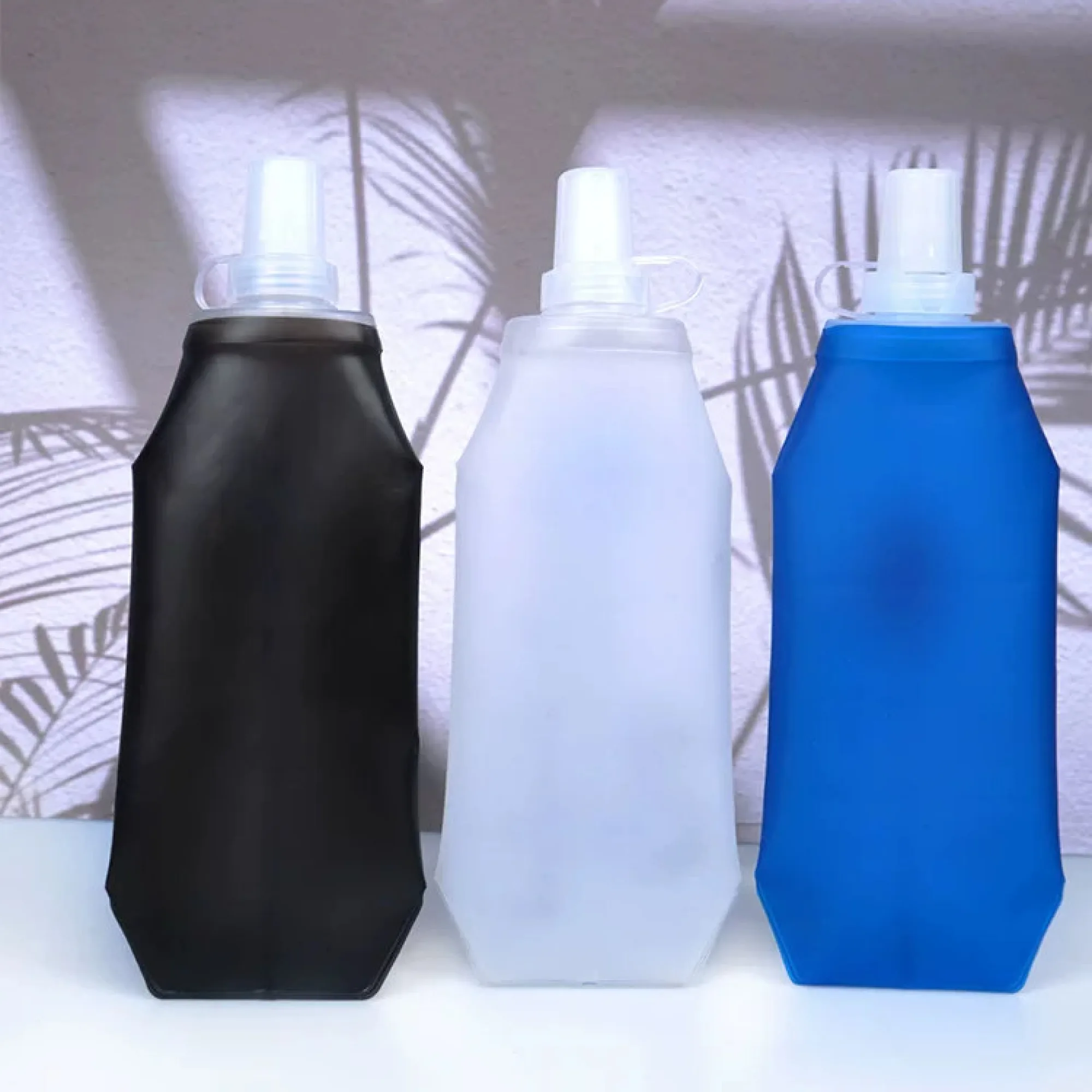 Collapsible Squeeze Water Bottle with Bite Valve thumbnail 3