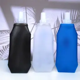 Collapsible Squeeze Water Bottle with Bite Valve thumbnail 3