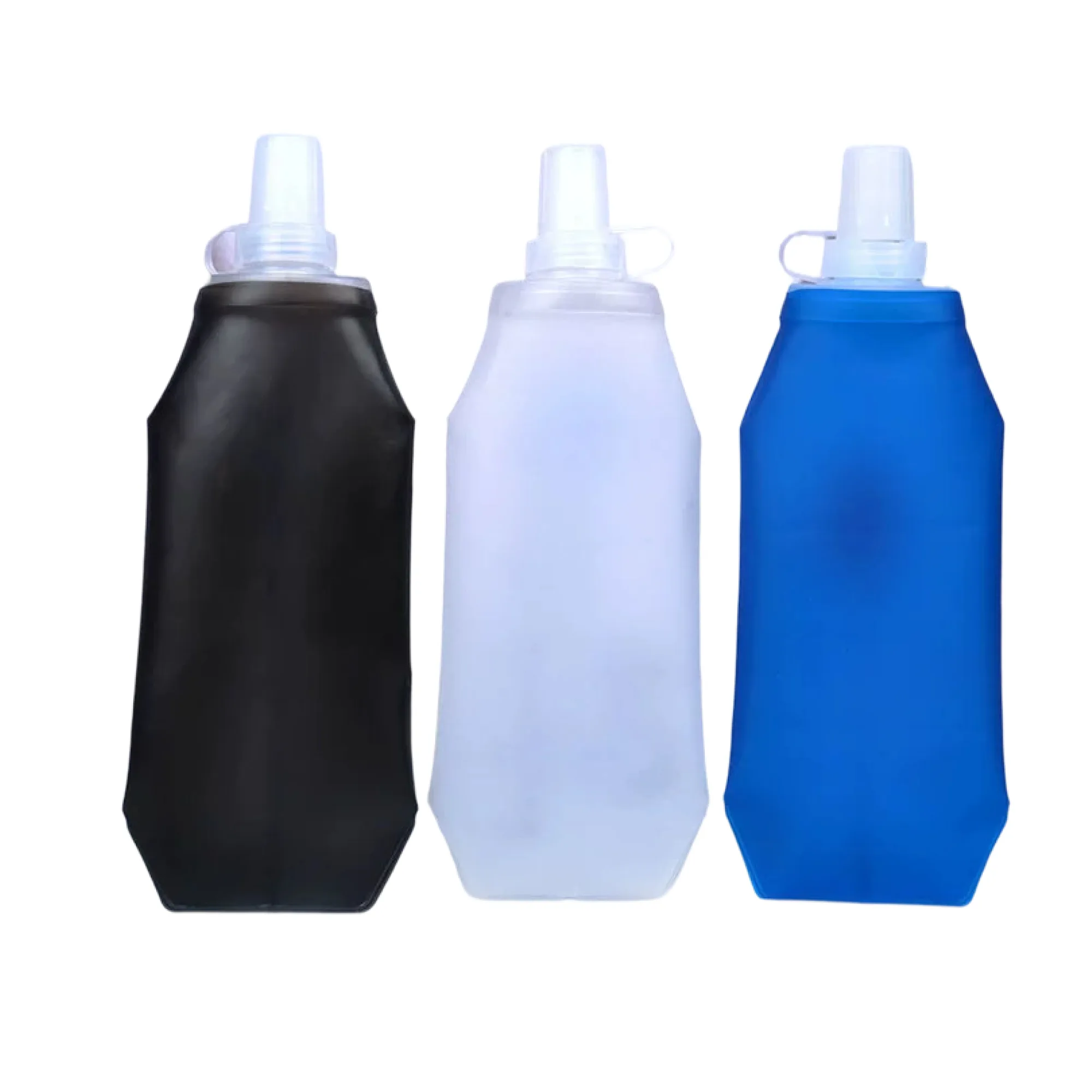 Collapsible Squeeze Water Bottle with Bite Valve