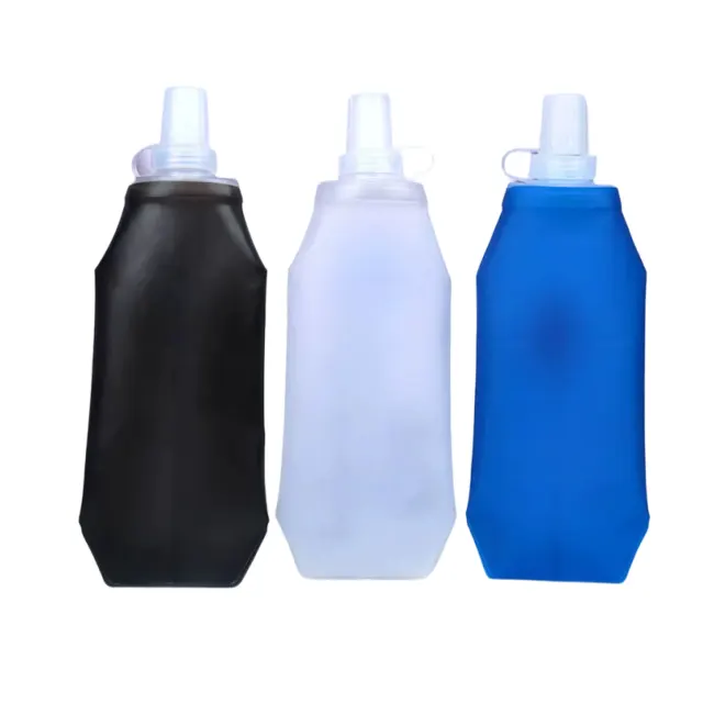 Collapsible Squeeze Water Bottle with Bite Valve