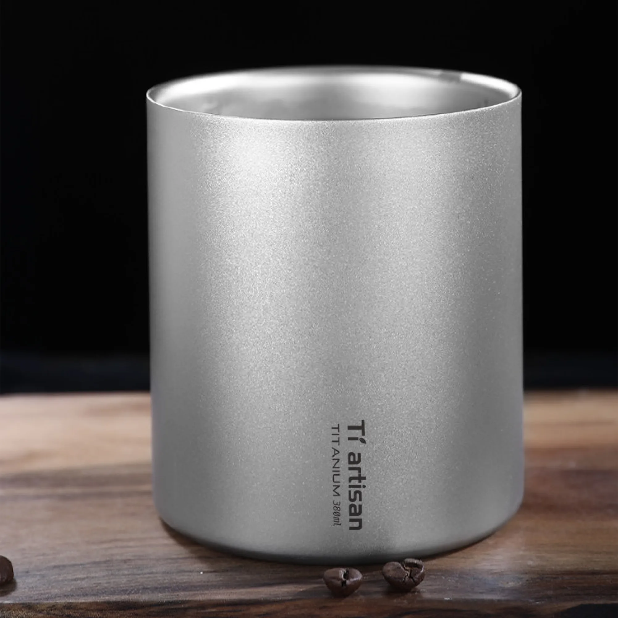Pure Titanium Double-layer Coffee Cup 380ml thumbnail 5